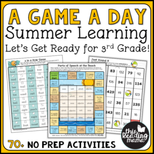 2-3 Summer Learning Games